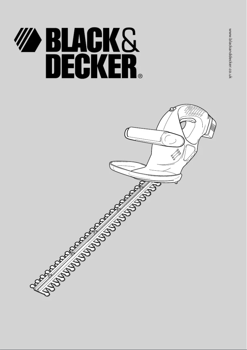 Page 1 de la notice Manuel utilisateur Black & Decker GTC2451