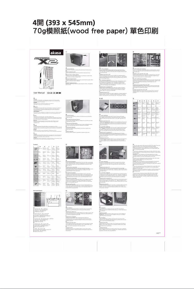 Image de la première page du manuel de l'appareil Freedom X2