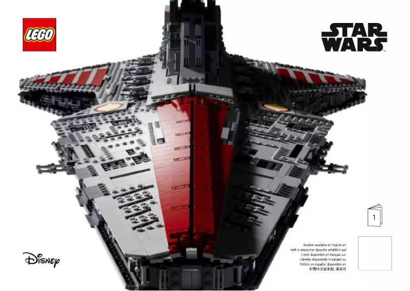 Page 1 de la notice Manuel utilisateur Lego Star Wars 75367