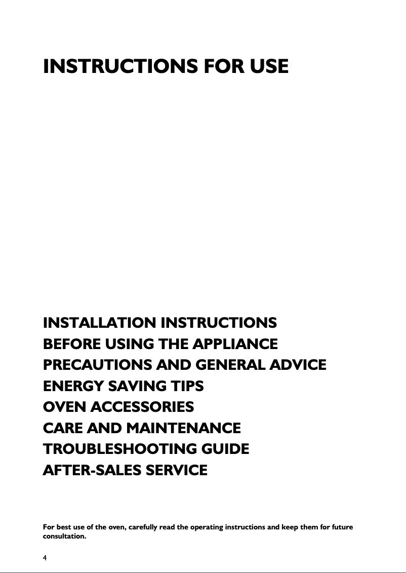 Página 1 del manual Manual de usuario Whirlpool ACM 446/1 IX