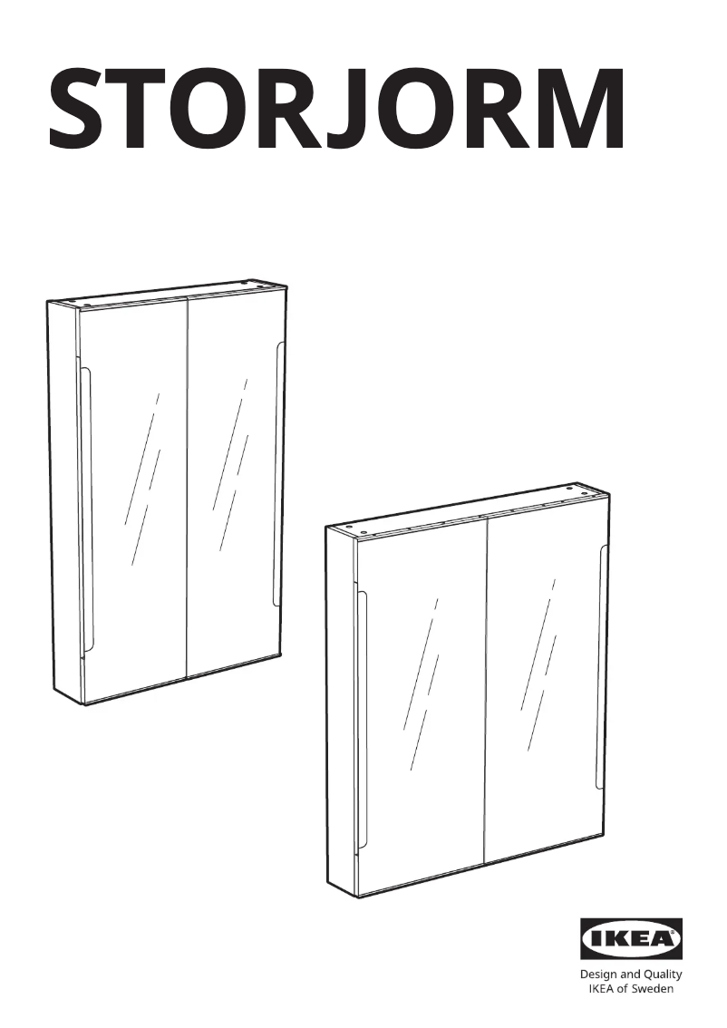 Image de la première page du manuel de l'appareil STORJORM 602.500.67