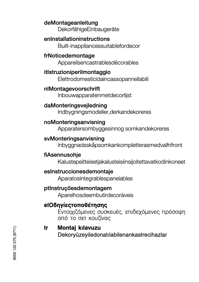 Page 1 de la notice Manuel utilisateur Neff KD 231 L