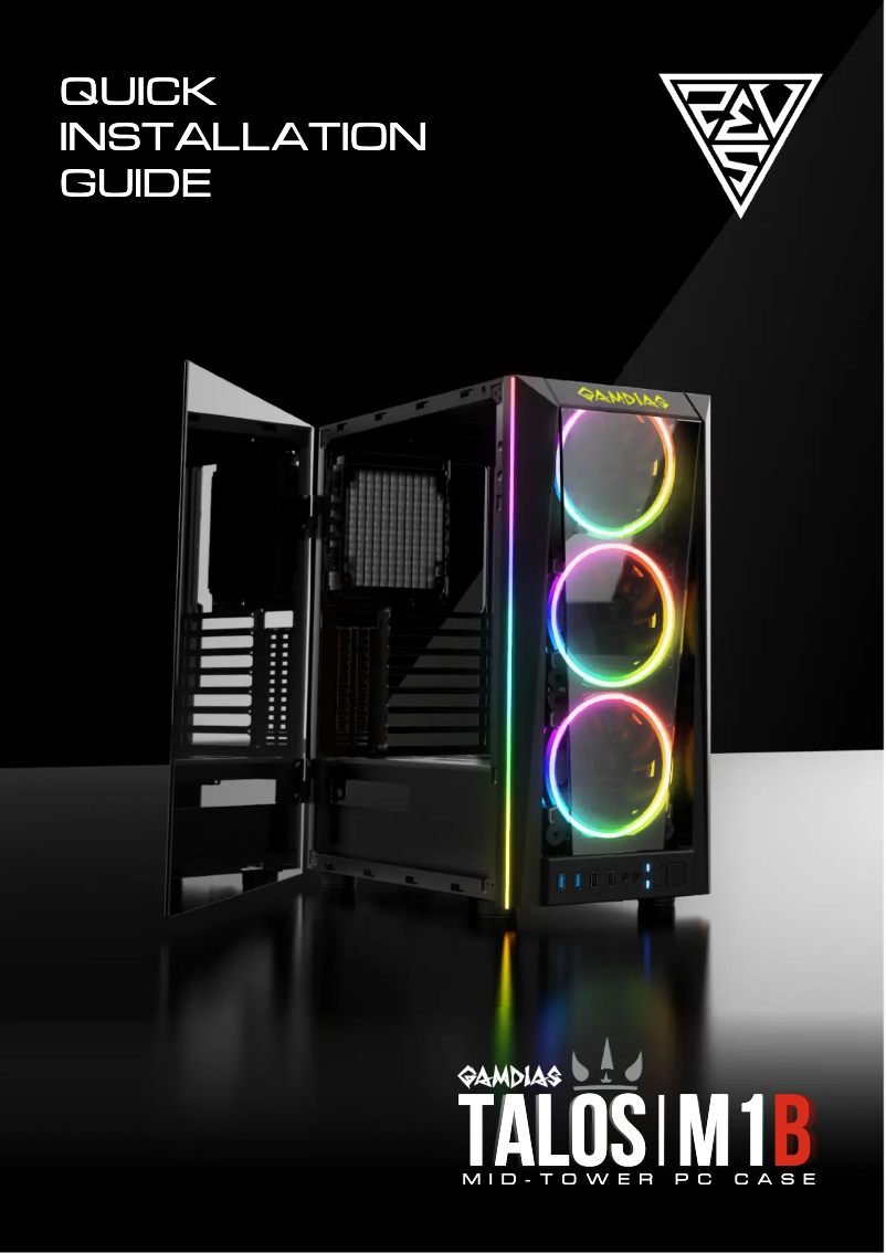 Page n°1 - Manuel utilisateur Gamdias Talos M1B