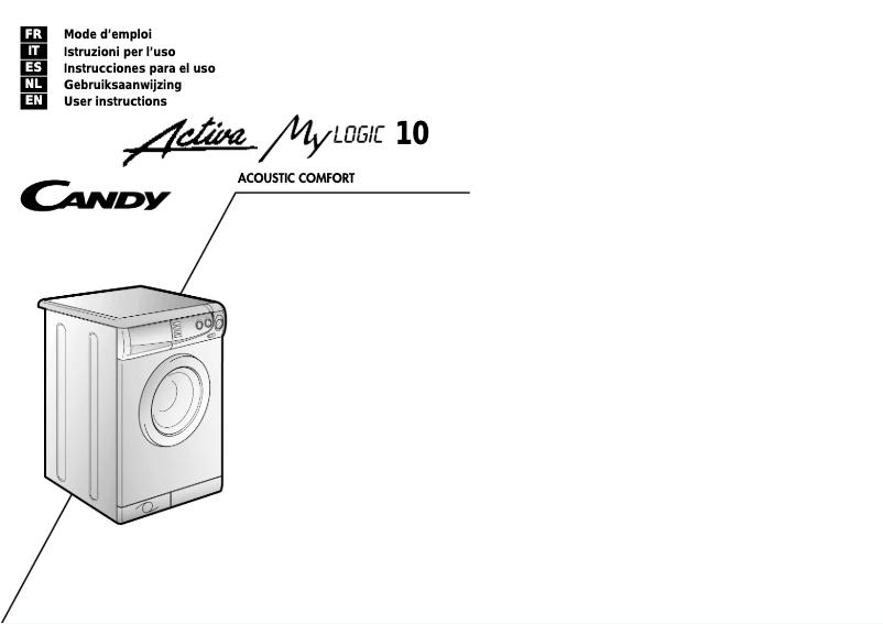 Page 1 de la notice Manuel utilisateur Candy LB ACTML10PL