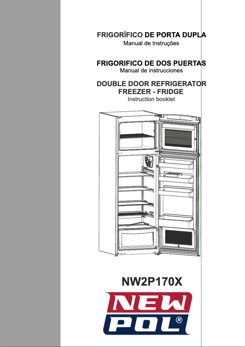 Page 1 de la notice Manuel utilisateur New Pol NW2P170