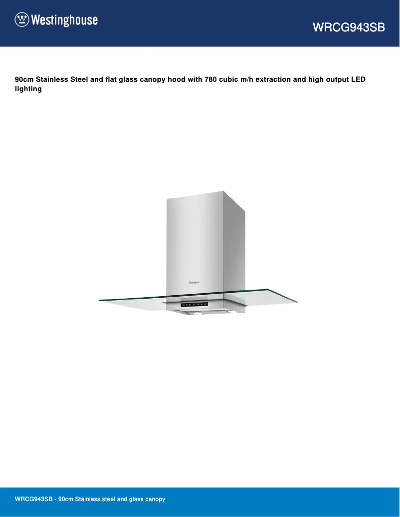 Image de la première page du manuel de l'appareil WRCG943SB