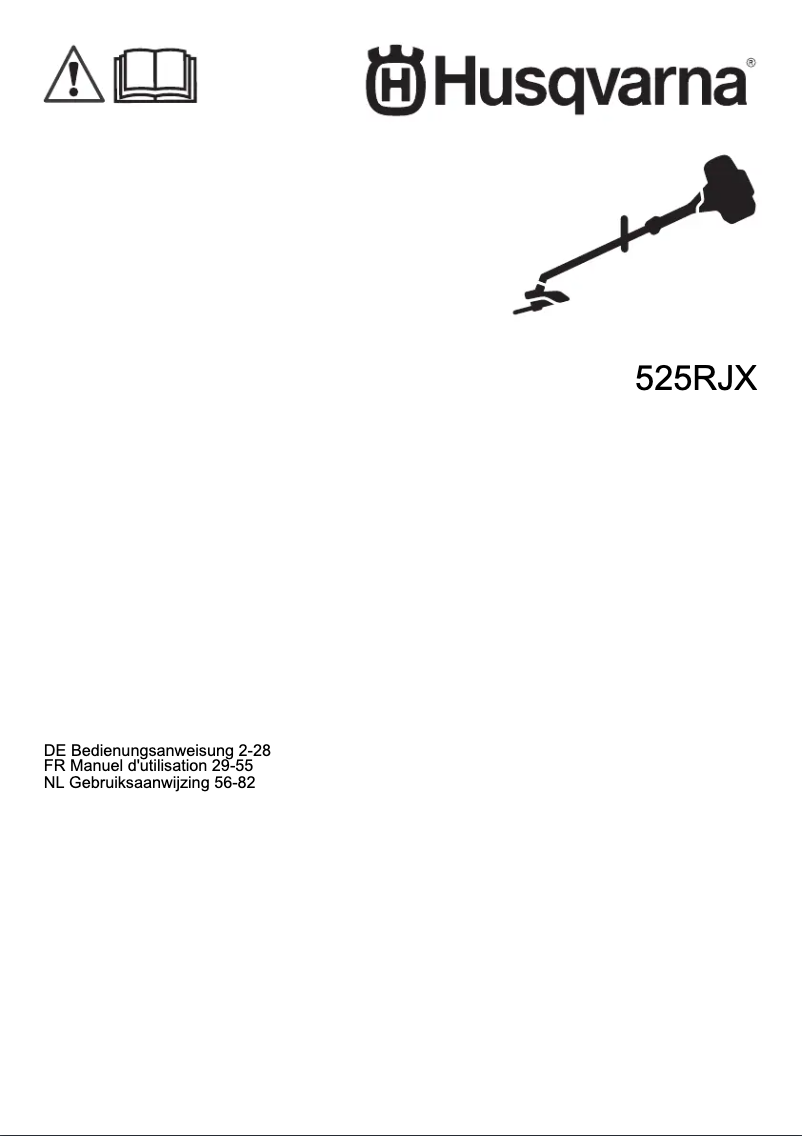 Image de la première page du manuel de l'appareil 525RJX