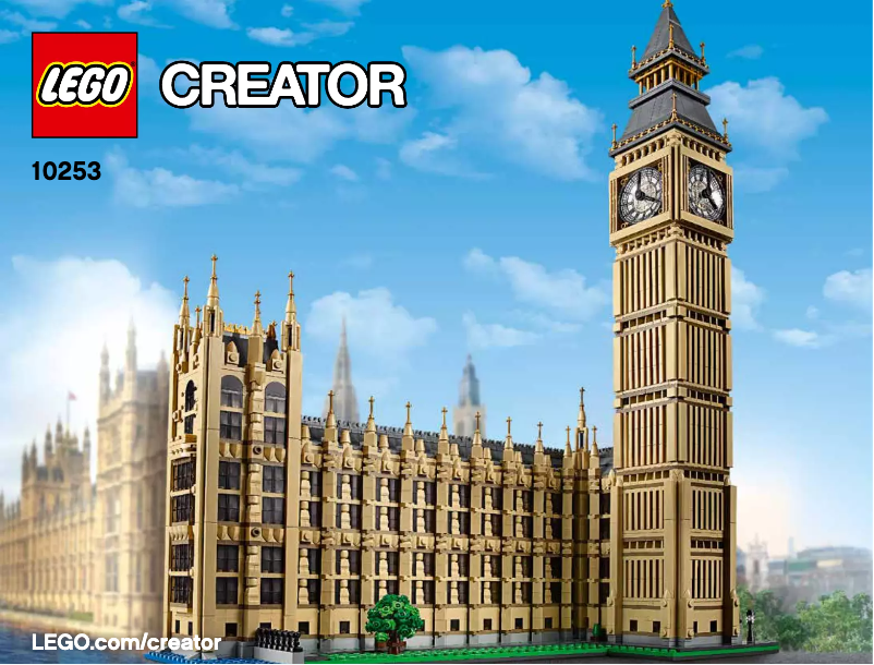 Page 1 de la notice Manuel utilisateur Lego Big Ben