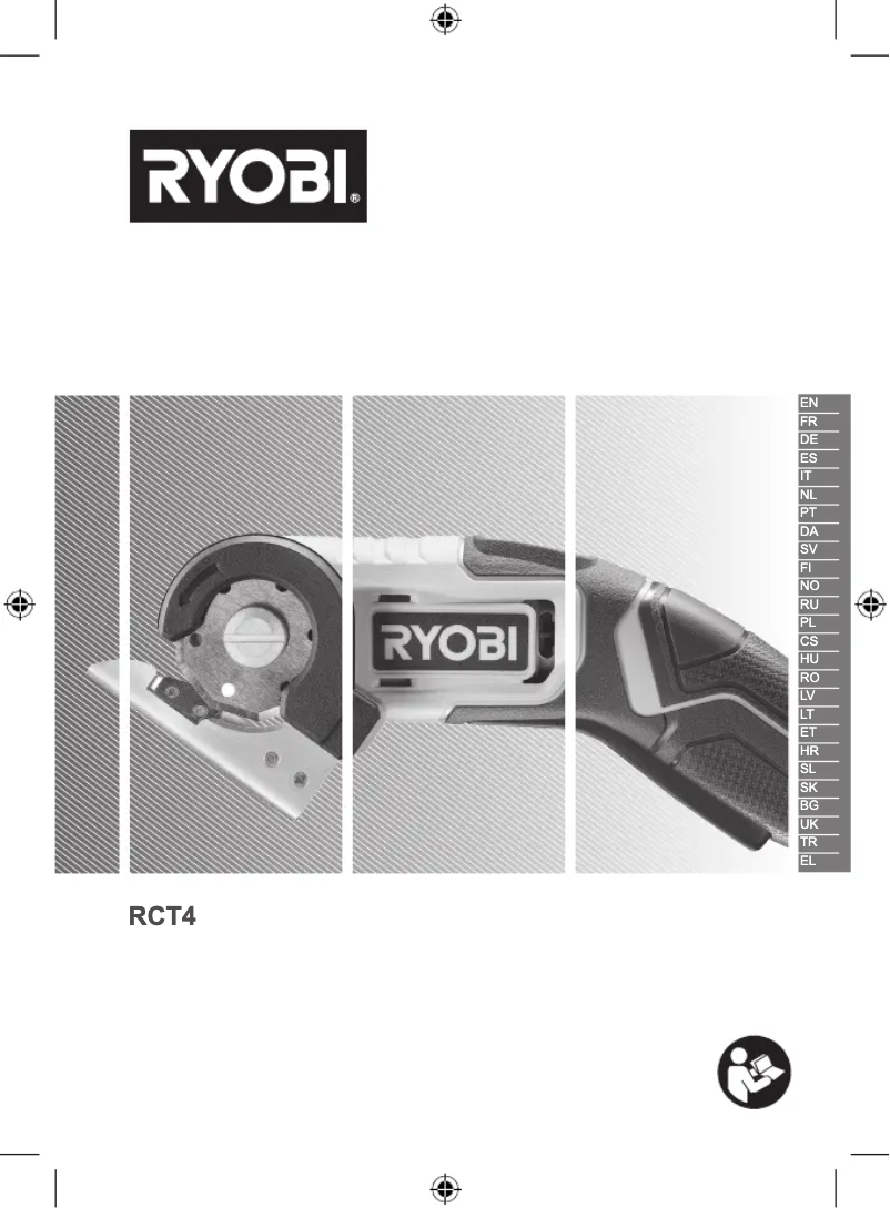 Page 1 de la notice Manuel utilisateur RYOBI RCT4