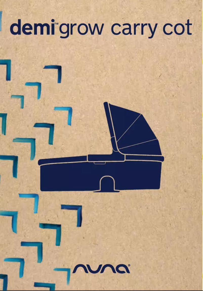 Page 1 de la notice Manuel utilisateur Nuna Demi grow carry cot