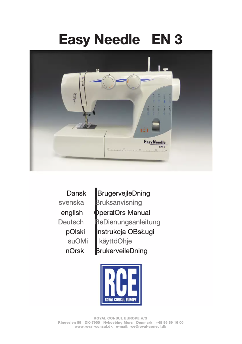 Image de la première page du manuel de l'appareil Easy Needle 3