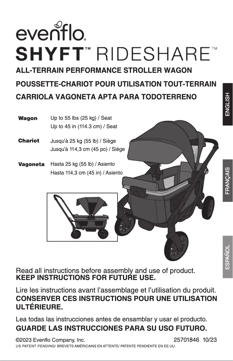 Image de la première page du manuel de l'appareil Shyft Rideshare