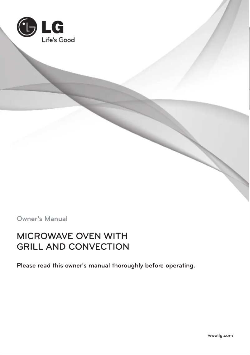 Página 1 del manual Manual de usuario LG MC2143BPP