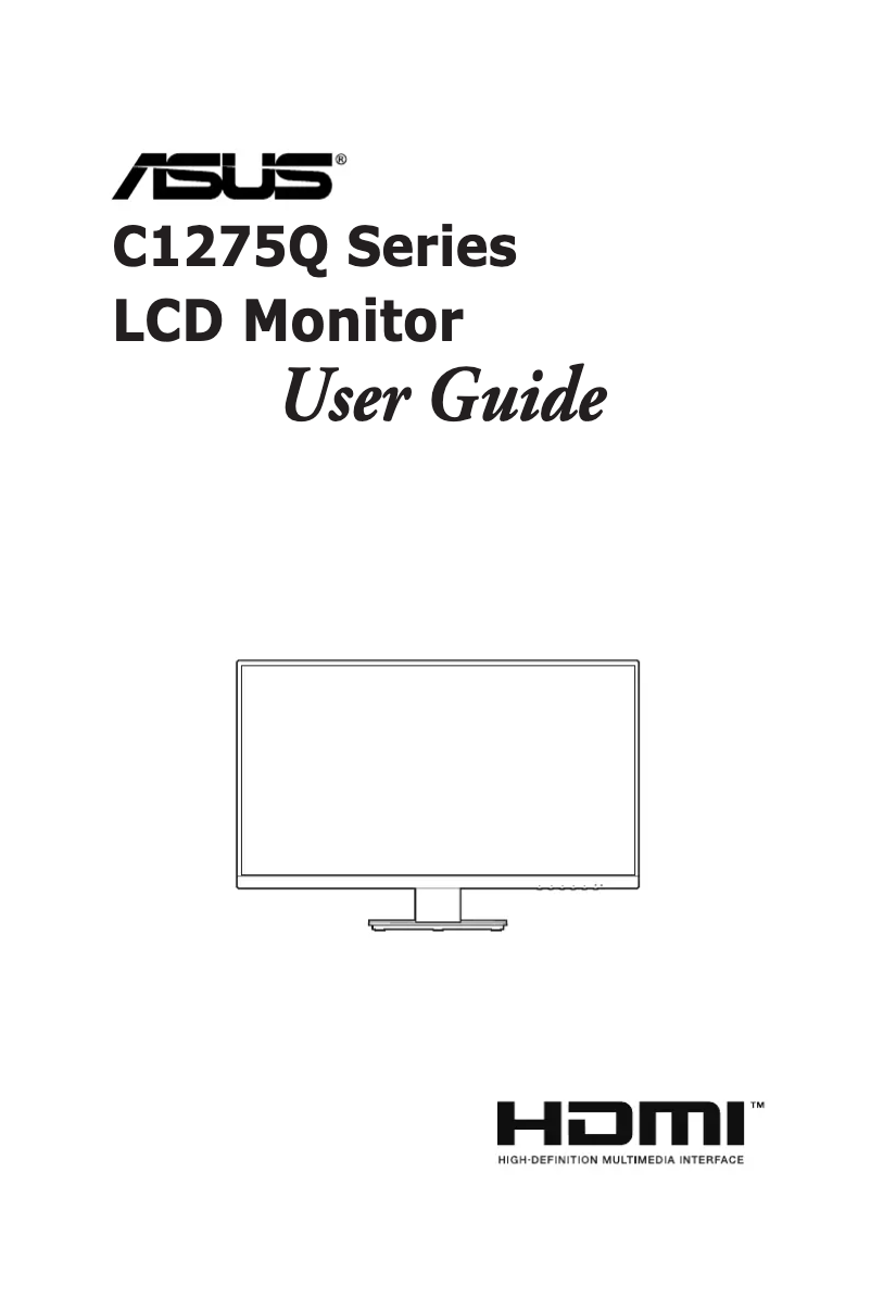 Page 1 de la notice Manuel utilisateur Asus C1275Q