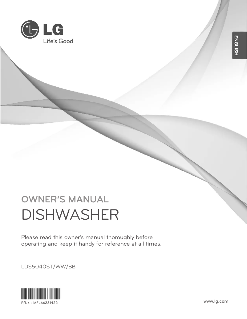Página 1 del manual Manual de uso y mantenimiento LG LDS5040BB