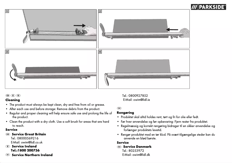 Image de la première page du manuel de l'appareil PSS 1 C2