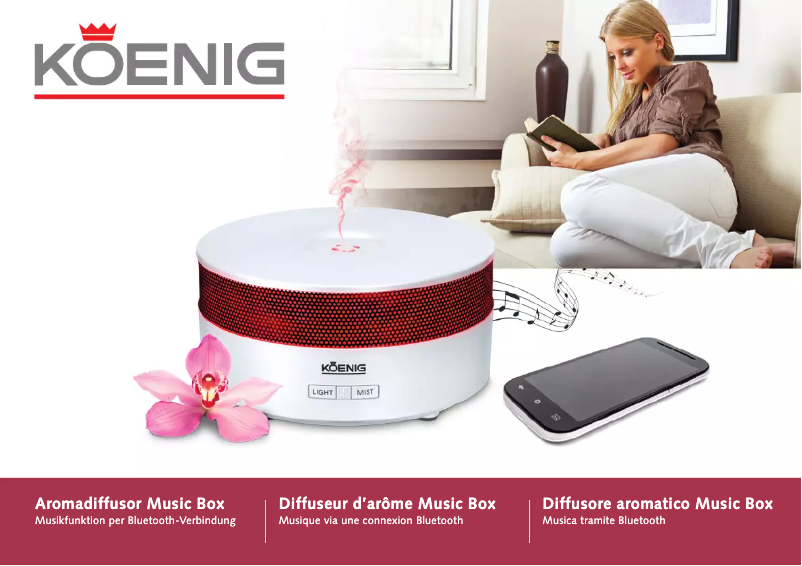 Image de la première page du manuel de l'appareil Music Box B05219