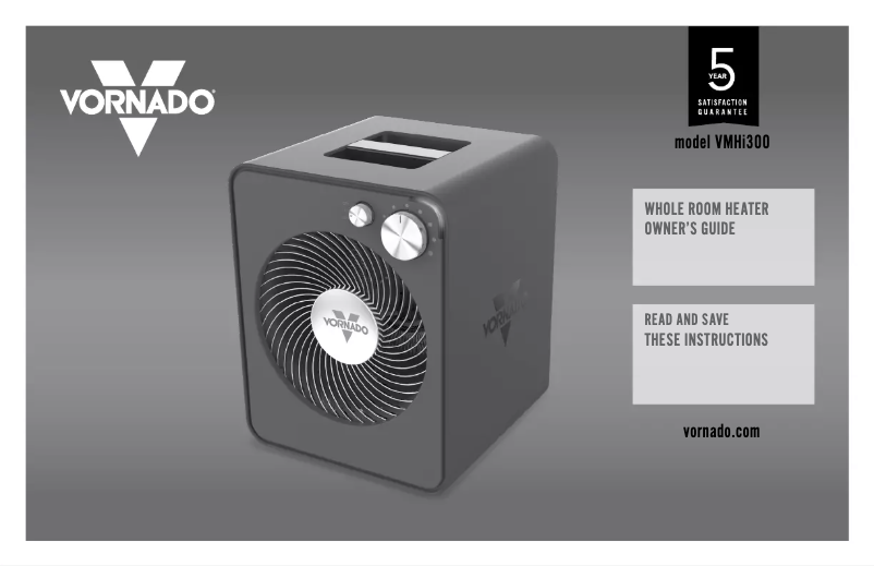 Página 1 del manual Manual de usuario Vornado VMHi300