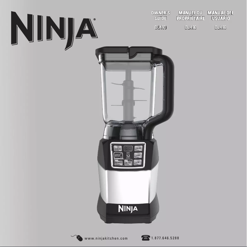 Page n°1 - Manuel utilisateur Ninja BL490