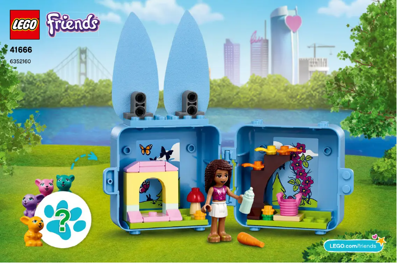 Page 1 de la notice Manuel utilisateur Lego Friends 41666