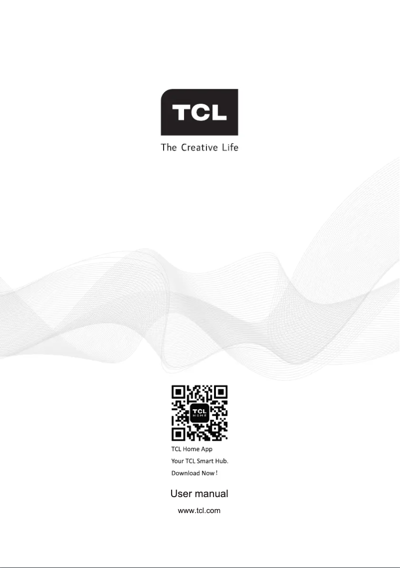 Page 1 de la notice Manuel utilisateur TCL 50P638K