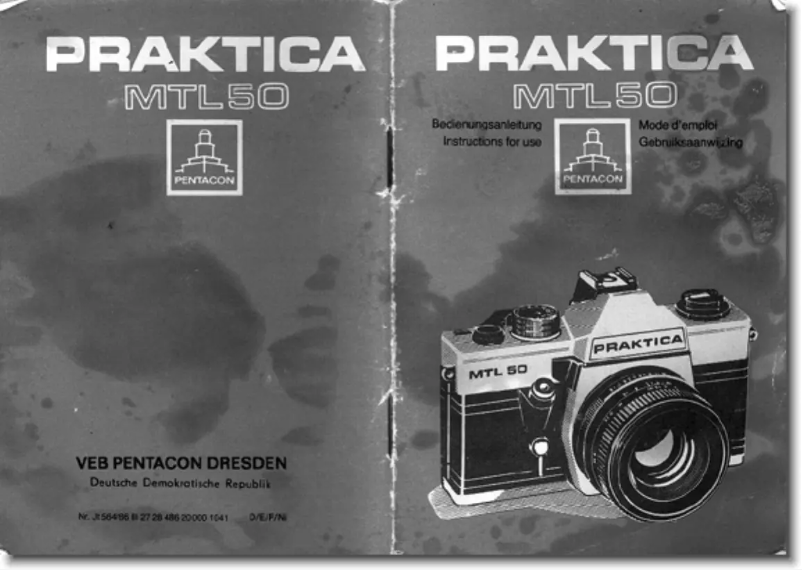 Page 1 de la notice Manuel utilisateur Pentacon MTL-50