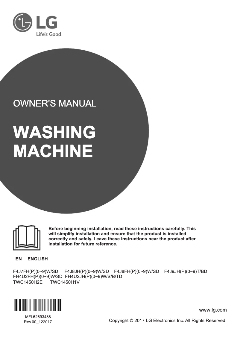 Image de la première page du manuel de l'appareil FH4U2JHP2D