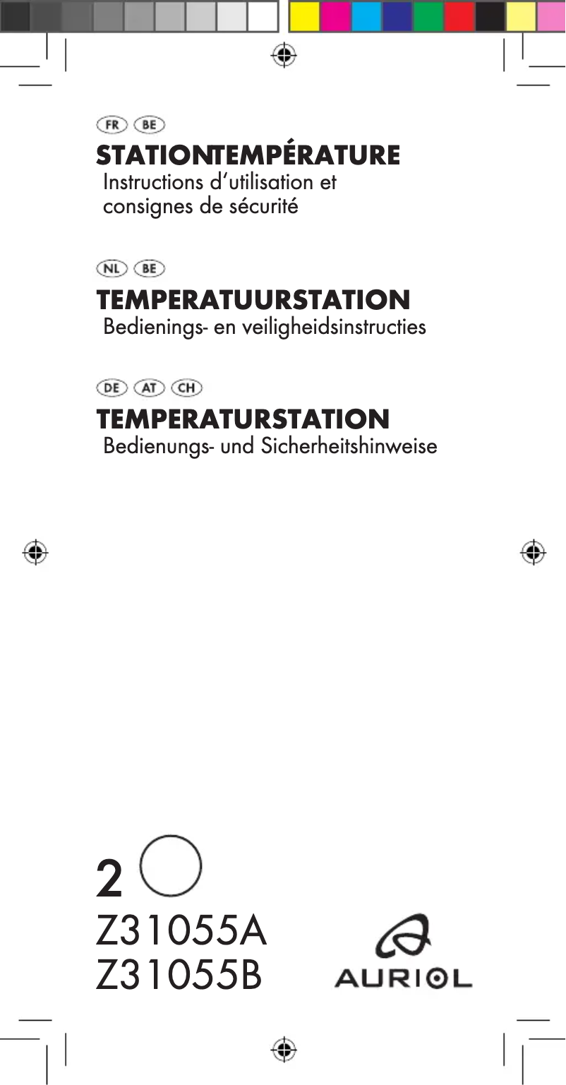 Página 1 del manual Manual de usuario Auriol Z31055B (IAN 77437)