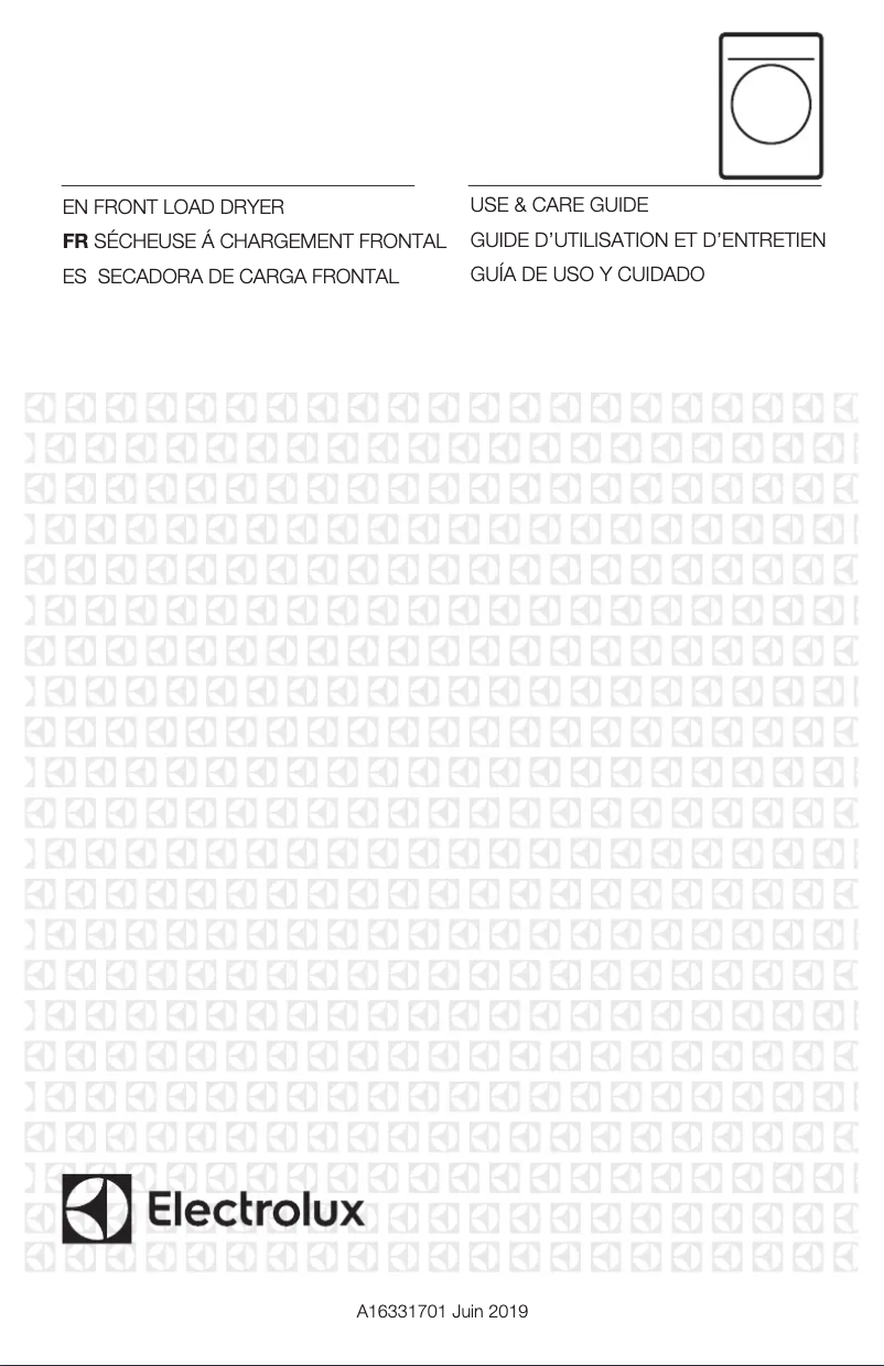 Image de la première page du manuel de l'appareil EFME527UIW