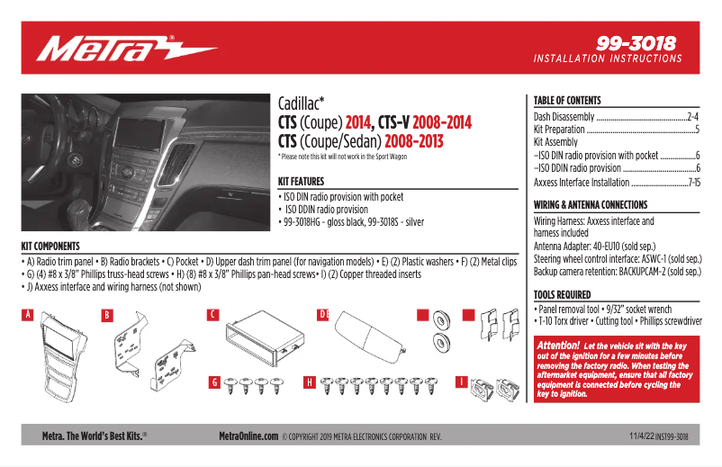 Página 1 del manual Manual de usuario AXESS 99-3018S