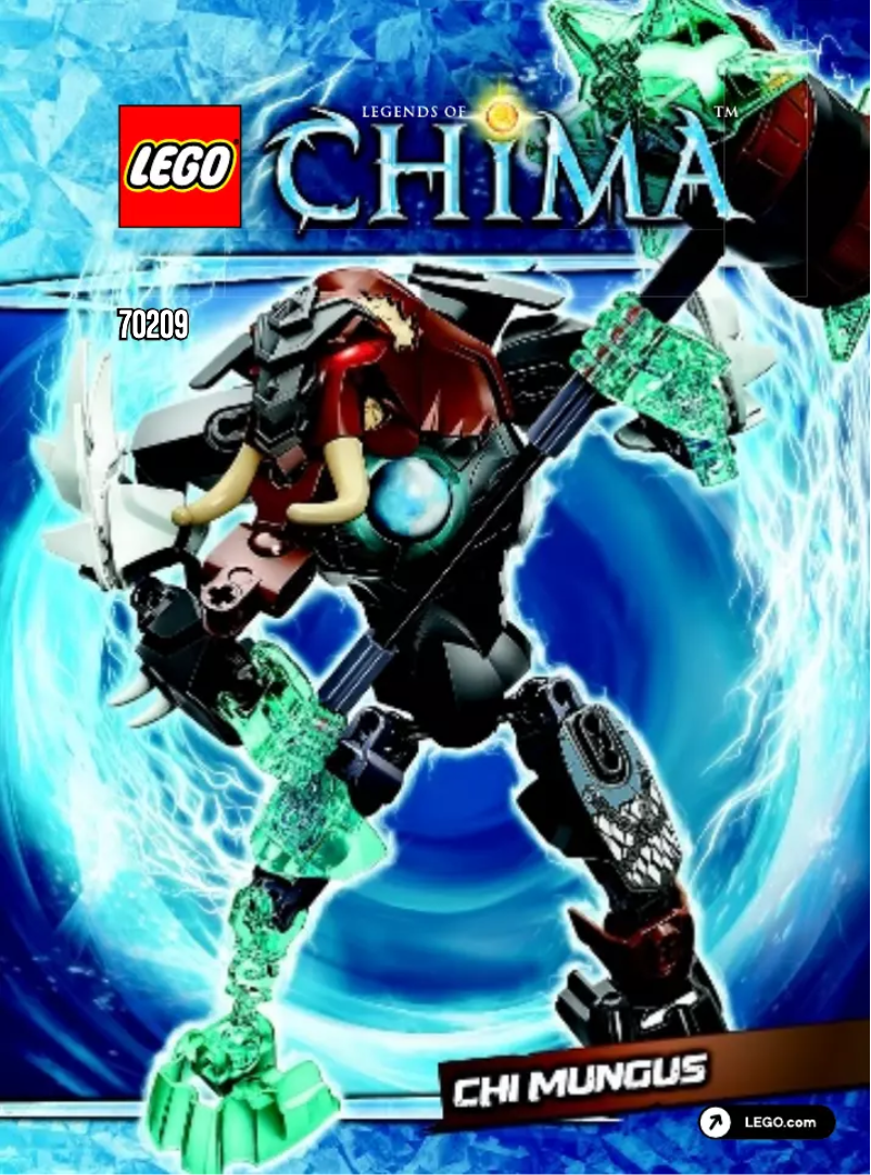 Page n°1 - Manuel utilisateur Lego Legends of Chima CHI Mungus