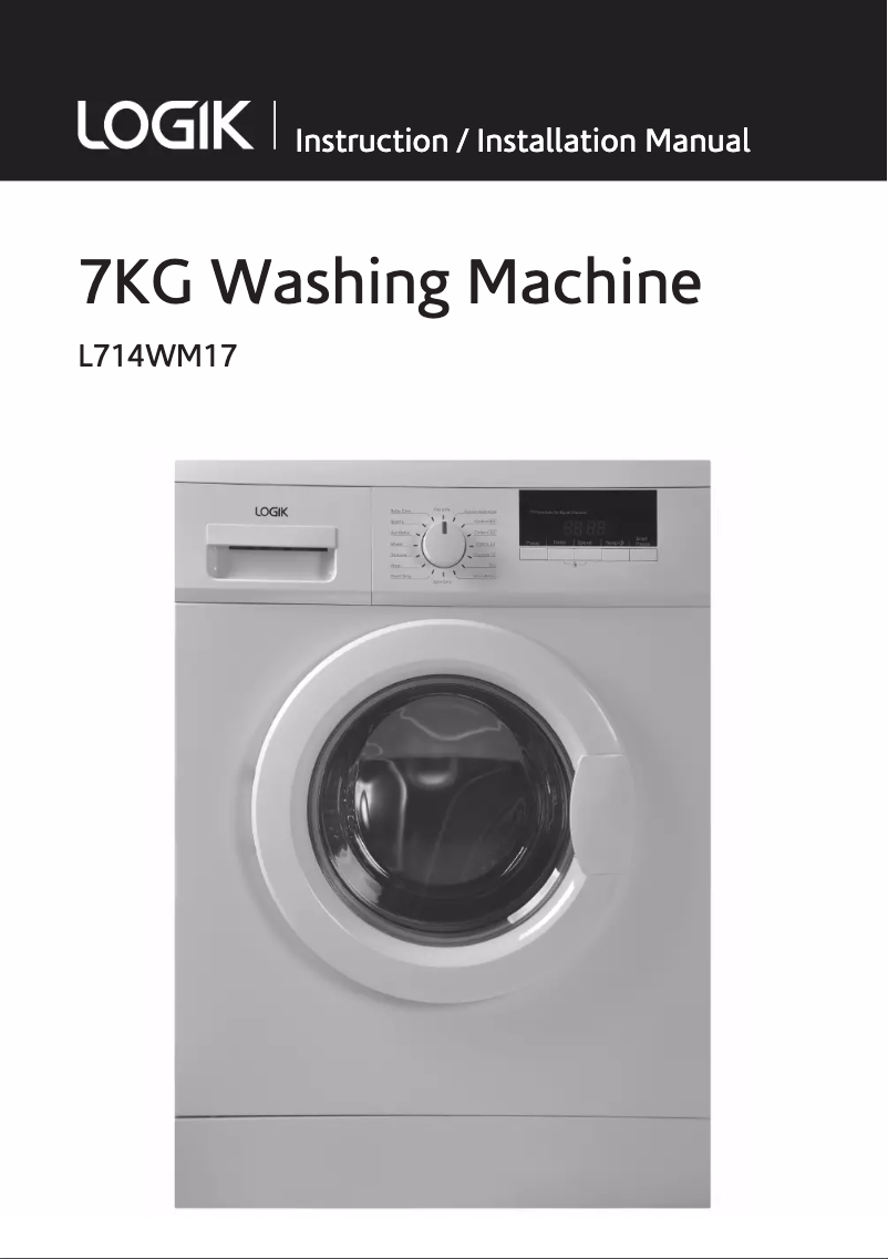 Imagen de la primera página del manual del dispositivo L714WM17