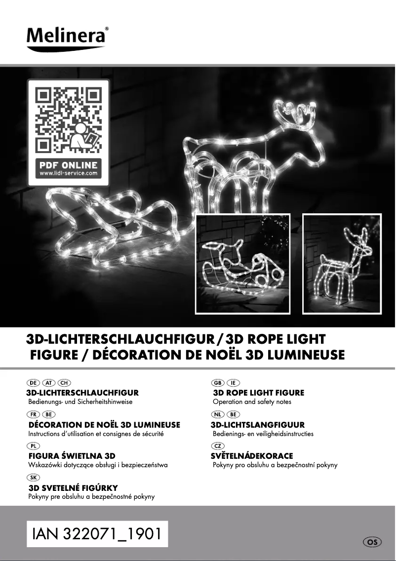 Image de la première page du manuel de l'appareil IAN 322071