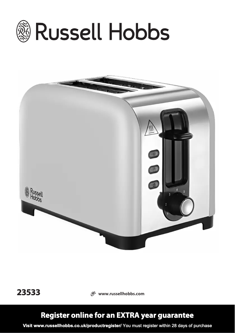 Page n°1 - Manuel utilisateur Russell Hobbs Henley Cream 23533