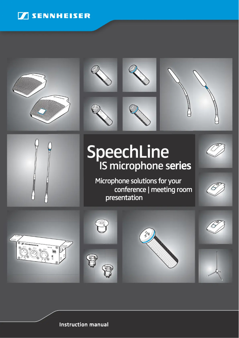Page n°1 - Manuel utilisateur Sennheiser MEB 114-S W