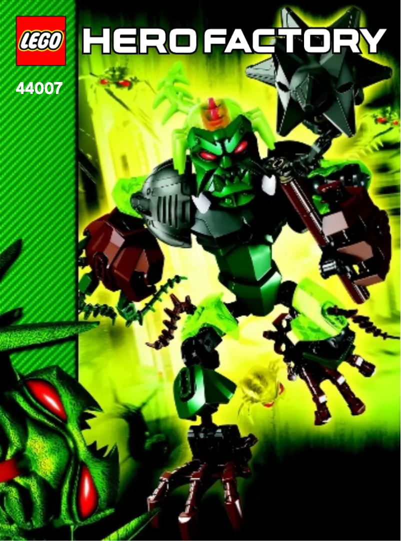 Page n°1 - Manuel utilisateur Lego HERO Factory 44007