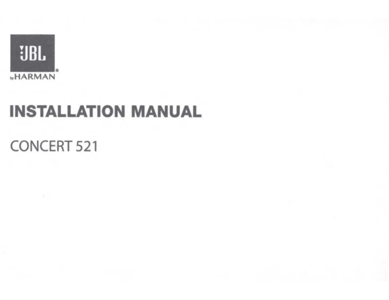 Image de la première page du manuel de l'appareil Concert 521