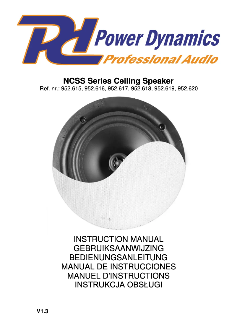 Image de la première page du manuel de l'appareil NCSS8