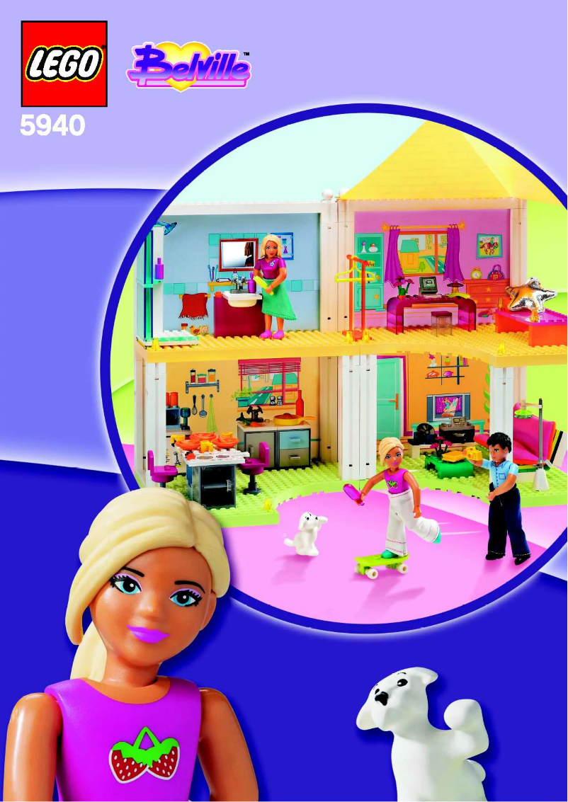 Page 1 de la notice Manuel utilisateur Lego Doll's House