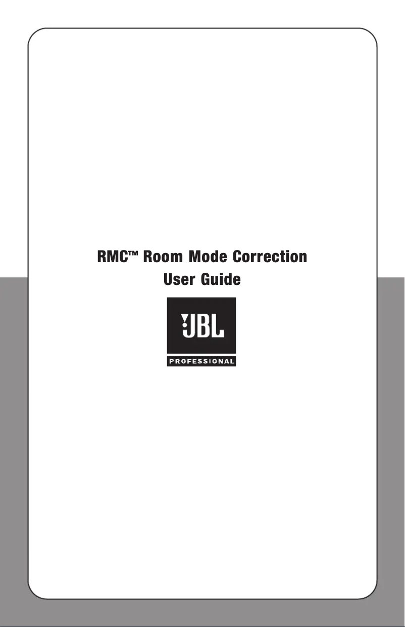 Page 1 de la notice Manuel utilisateur JBL LSR6325P