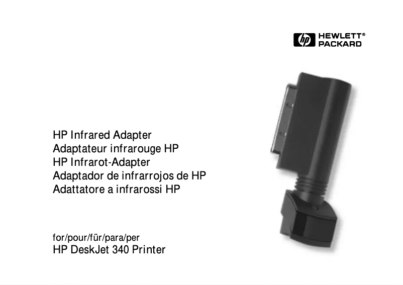 Page 1 de la notice Manuel utilisateur HP DeskJet 340