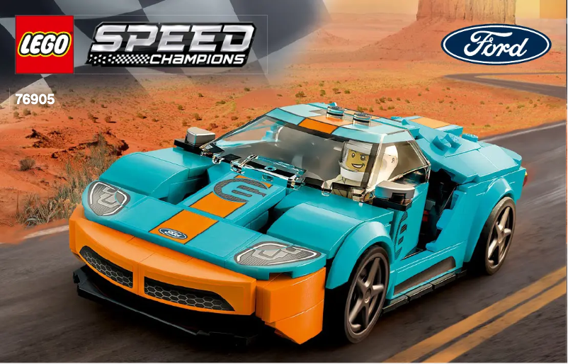 Image de la première page du manuel de l'appareil Speed Champions 76905