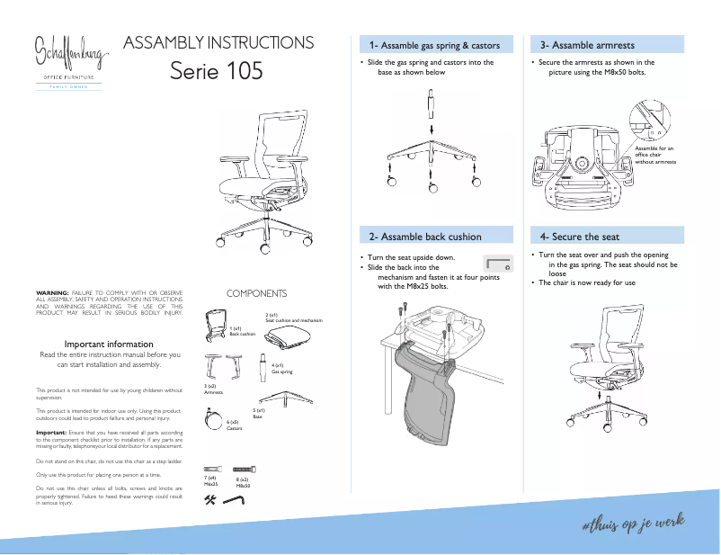 Image de la première page du manuel de l'appareil 105