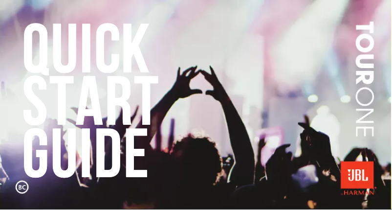 Page 1 de la notice Manuel utilisateur JBL Tour One