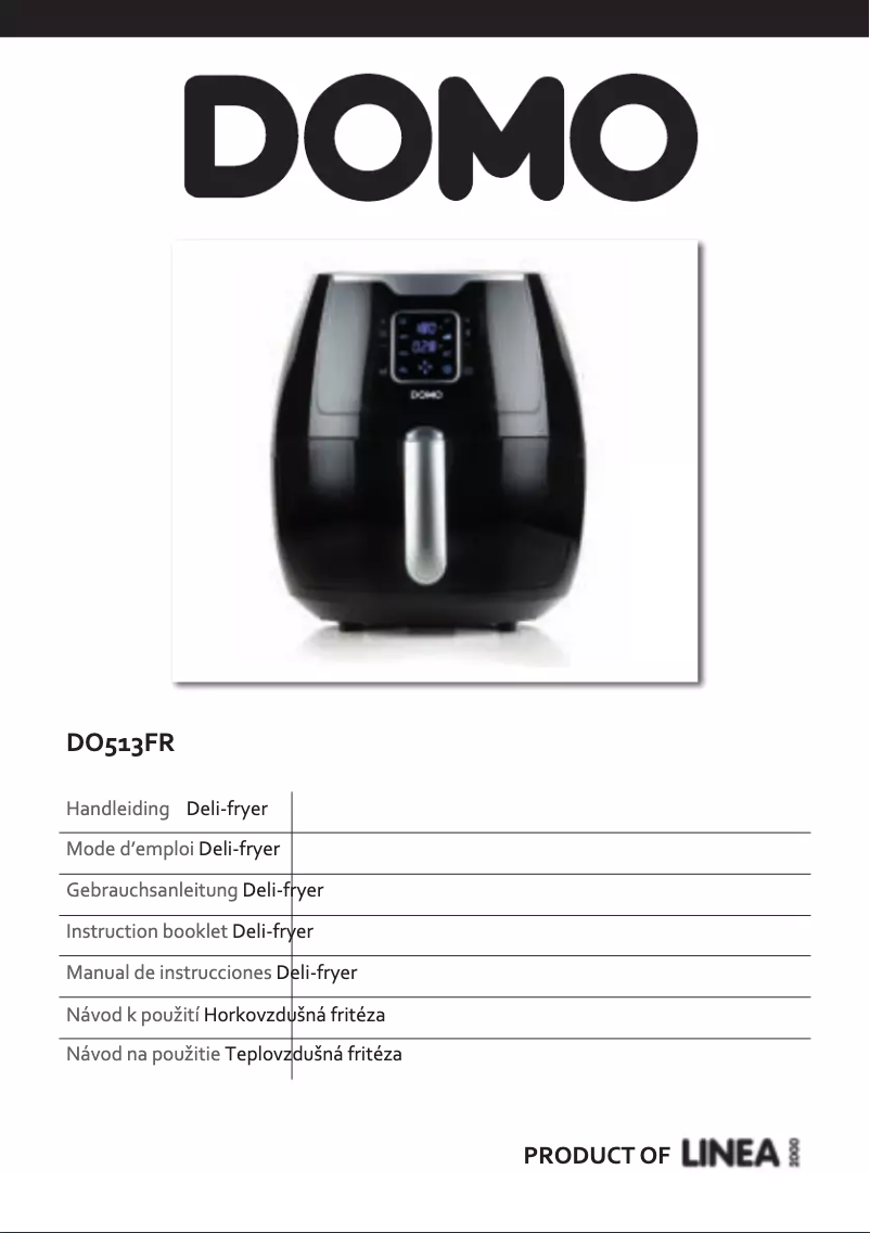 Page 1 de la notice Manuel utilisateur Domo DO513FR