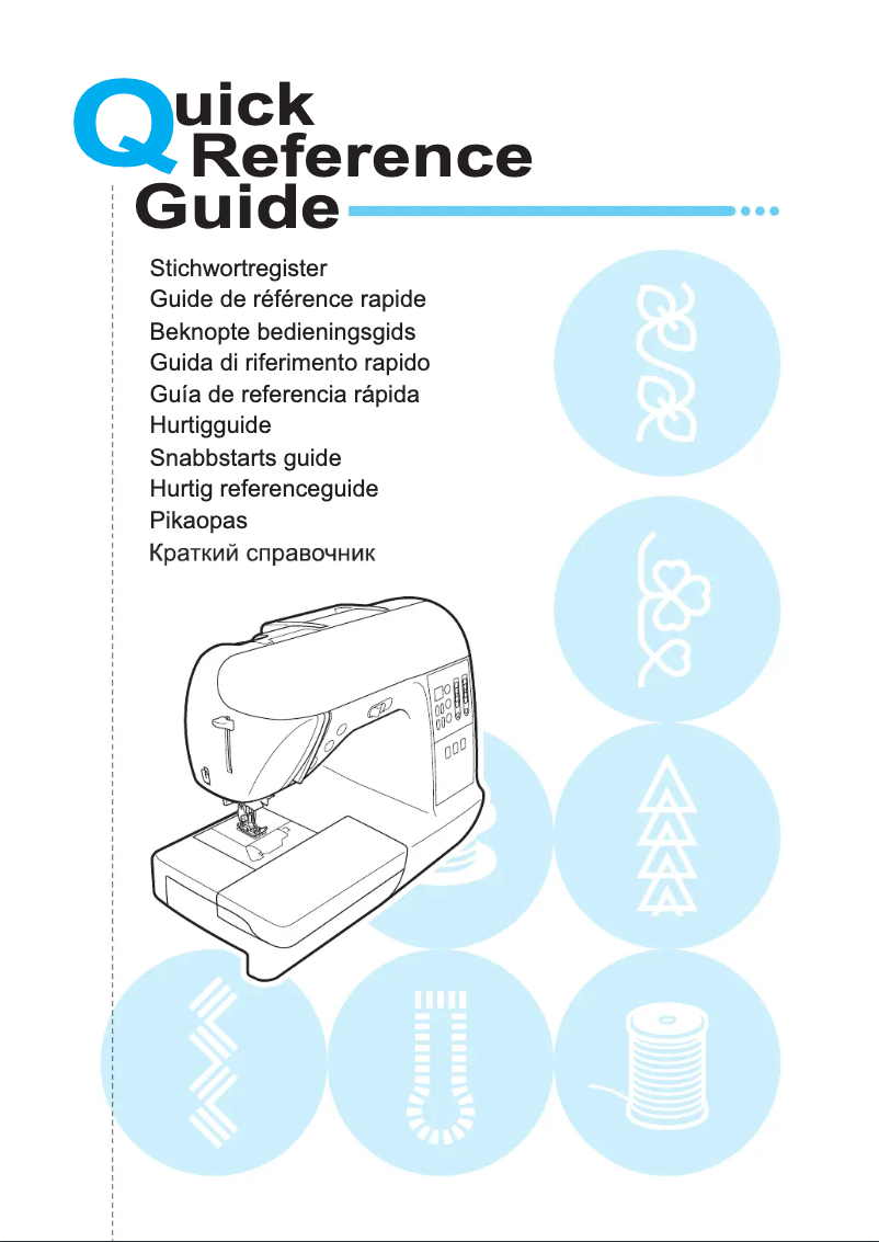 Page 1 de la notice Manuel utilisateur Brother NX200QE