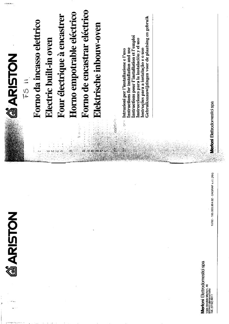 Image de la première page du manuel de l'appareil FS 11