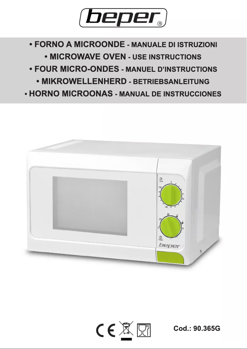 Image de la première page du manuel de l'appareil 90.635G