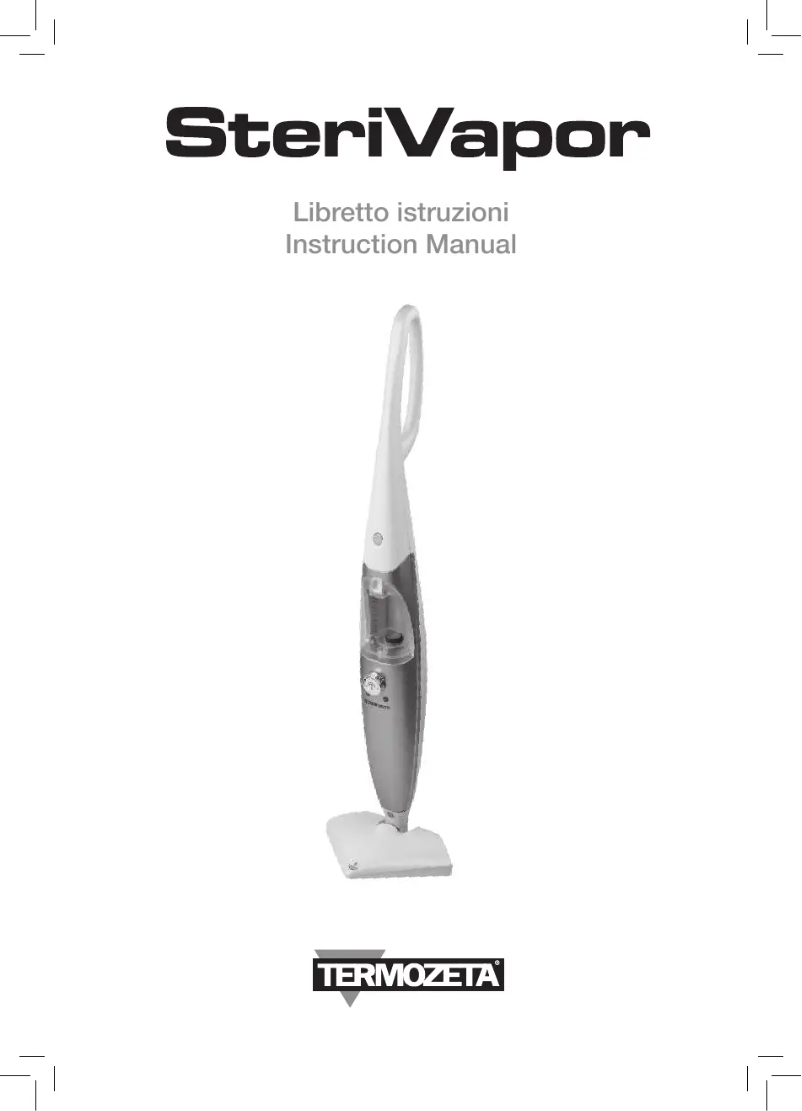 Image de la première page du manuel de l'appareil SteriVapor 310003