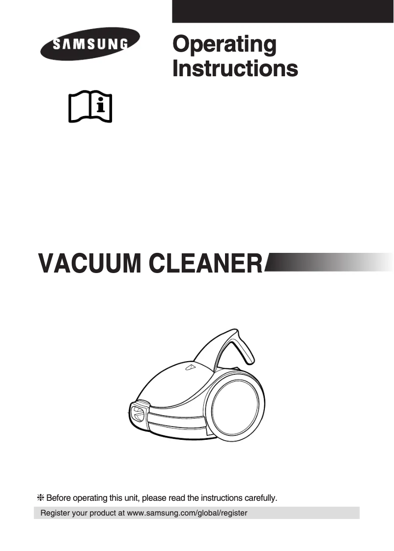 Image de la première page du manuel de l'appareil VC-6713S